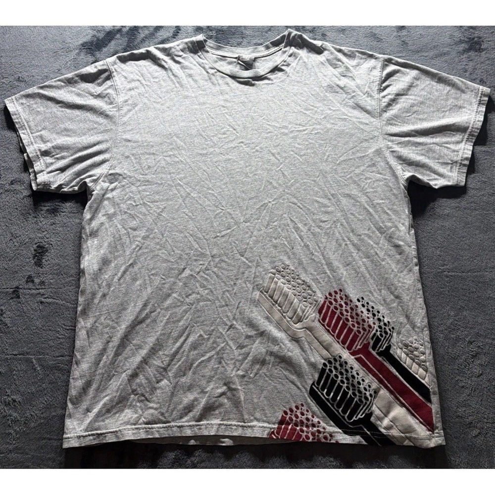 Rare Nike Air Max "Always Carry Protection" T-shirt w/Felt Toothbrush's Sz. XL